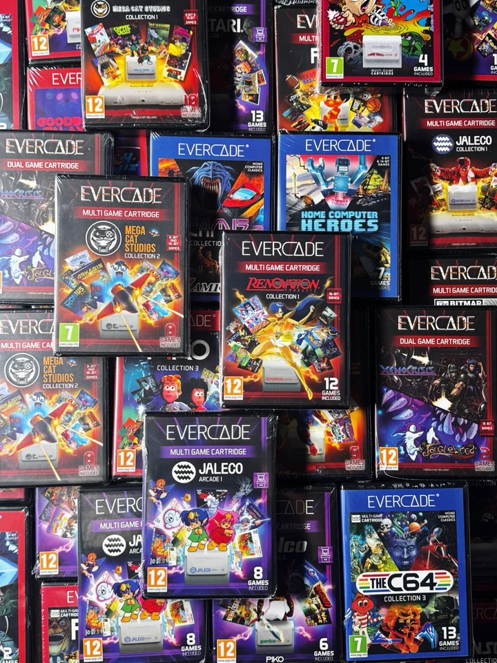 Blaze Evercade Catridge Spiel Modul (Auswahl) Retro Games Spiele Videospiele NEU - Bild 1 von 1