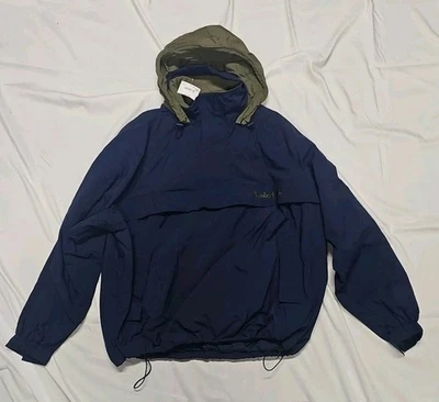 Hombres Timberland X American Eagle Anorak Jacker Cortavientos L Foto 1 de 4