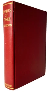 Hearts of Three, Jack London, 1920 1st US edition Hardcover, Very Good - Picture 1 of 11