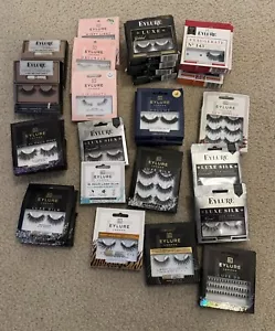 EYLURE London Massive Lot of Fake Lashes All Sizes Lengths ~ 29 Boxes - Picture 1 of 12