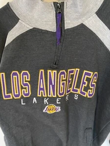 los angeles lakers half zip sweater - Picture 1 of 5