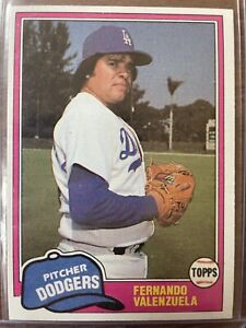 1981 Topps #850 Fernando Valenzuela Rookie MINT Baseball Card Dodgers Rookie “‘