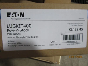 ⚡️Eaton KL43SMS Main or Through Feed LUGKIT400 Pow-R-Stock PRL1a/2a 500kc New!!! - Picture 1 of 1