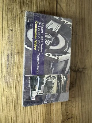 NEW VHS Tape Allison 1000 Series 5-Speed Automatic Transmission Consumer Video - Image 1 of 3