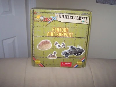 2006- ULTIMATE SOLDIER- 32X - PLATOON FIRE SUPPORT- FACTORY SEALED- 1:32 - Image 1 of 3