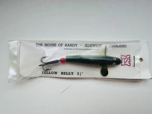 House Of Hardy Vintage 2.5” Yellow Belly Devon Minnow Unused Original Packaging - Picture 1 of 8