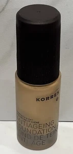 Korres Anti-Aging Foundation Quercetin Oats - 20 Golden Beige - 0.91 oz NWOB - Picture 1 of 3