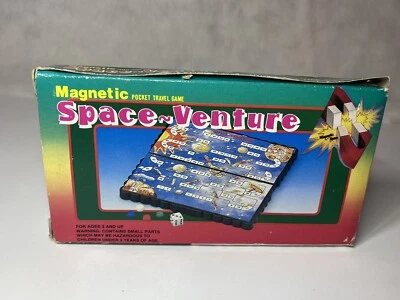 Vintage Space-Venture Magnetic Pocket Travel Game - Image 1 of 3