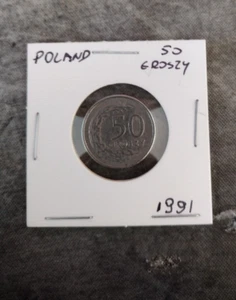 50 GROSZY 1991 Poland - Picture 1 of 2