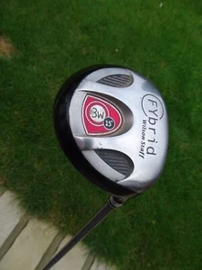 WILSON STAFF FLYBRID 3 WOOD 15 * GRAPHITE UST MAMIYA REG FLEX 43.5" LONG - Picture 1 of 12