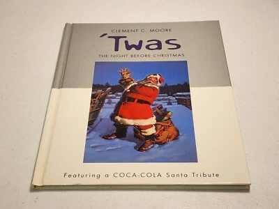 Twas The Night Before Christmas Clement C Moore Coca Cola Santa Tribute 2001 - Image 1 of 4