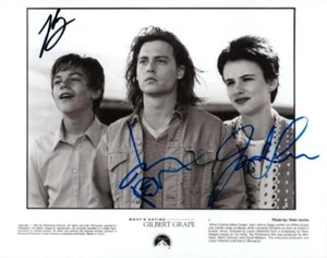 Foto firmada 8x10 autografiada por Leonardo DiCaprio Depp Lewis + certificado de autenticidad - Imagen 1 de 1