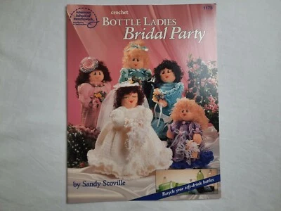 American School of Needlework - Bottle Ladies Bridal Party Crochet Pattern - Image 1 of 4