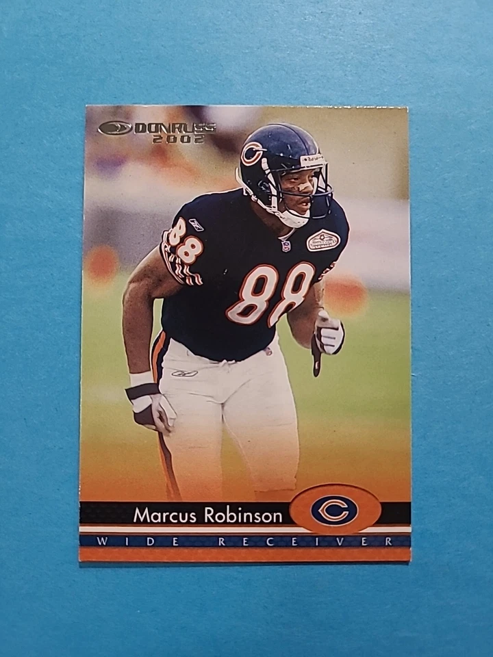 MARCUS ROBINSON 2002 DONRUSS FOOTBALL CARD # 29 H0526 - Image 1 of 1