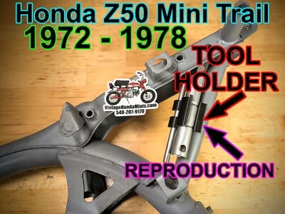 Porta-ferramentas - Honda Z50 Z50a 1972 - 1978 Mini Trail - Réplica de 83520120000 - Imagem 1 de 4