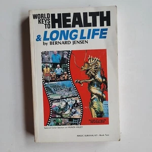 World Keys to Health & Long Life By Bernard Jensen - Picture 1 of 6