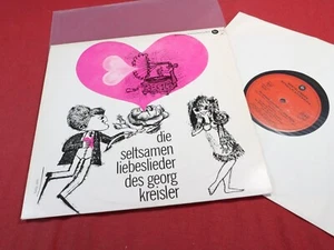 Georg Kreisler DIE SELTSAMEN LIEBESLIEDER 10" LP Bertelsmann 33112 Germany - Picture 1 of 3