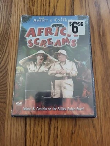 Africa Screams - Abbott & Costello (B&W, DVD, 2000, GoodTimes) - Neu/Versiegelt - Bild 1 von 2