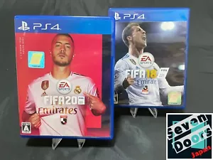 FIFA 20 18 Menge 2 Set PS4 Sony Playstation 4 japanische Ausgabe gebrauchtes Spiel JP - Bild 1 von 12