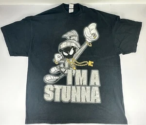Marvin the Martian Mens T-Shirt 3XL Looney Tunes Im A Stunna Black Shirt - Picture 1 of 7