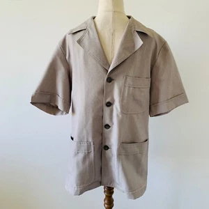 Vintage Safari Suit Set 70's Pants & Top Size 5 Long & Size 38 Jacket Costume - Picture 1 of 18