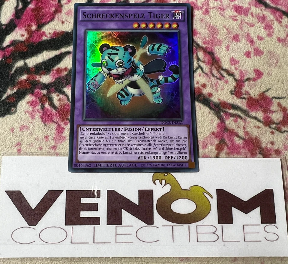 1x (M/NM) *GERMAN* Frightfur Tiger DOCS-ENSE2 Super Rare Limited Edition YuGiOh - Image 1 of 1