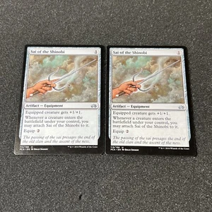 Sai of the Shinobi Magic The Gathering Mtg Artifact Planechase Anthology Card 2 - Picture 1 of 4