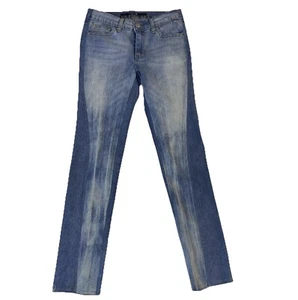 Joe's Jeans Girls Size 14 Two Tone Colorblock Stretchy 25" Inseam 24" Waist - Picture 1 of 7