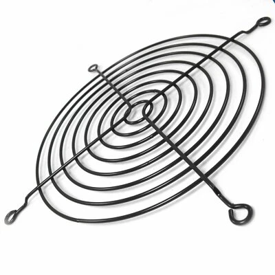AABCOOLING - Lüftergitter Schutz-gitter für Lüfter 120x120mm SCHWARZ Metall 12cm
