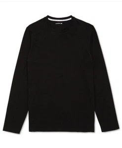 Lacoste Mens Jersey Sleepwear Lounge Shirt and Pants Combo - Picture 1 of 17