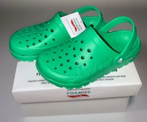 Skechers Foamies Arch Fit Footsteps Clog Slip On Womens Sz 6 Pure Joy Green - Picture 1 of 8