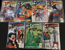 Superboy The Comic Book 1990 Series #1-6 & 8 Continuation of the TV Series!