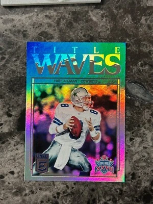 2018 Donruss Elite - Title Waves Troy Aikman #TW-20 @QY16 - Image 1 of 2