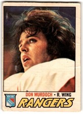 1977-78 O-Pee-Chee Don Murdoch Rookie #244 New York Rangers