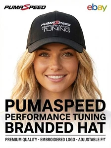 Pumaspeed Tuning Branded Baseball Cap Hat Black - Available in Size M or L - Picture 1 of 2