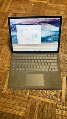 #A52 Microsoft Surface Laptop 13.5” i5-7300U 2.6GHz 8GB RAM 256GB SSD Windows 11 - Image 1 of 4