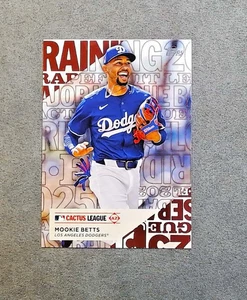2025 Topps Series 1 - Training Grounds #TG-17 Mookie Betts - Picture 1 of 2