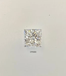 Princess Cut 1,01 CT Cert. GIA natürlicher abgebauter Diamant lose E Farbe SI2 Reinheit - Bild 1 von 2