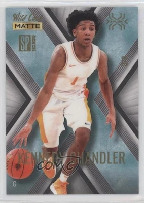 2022 Wild Card Matte SP Exclusive White/Teal /8 Kennedy Chandler Rookie RC - Image 1 of 2