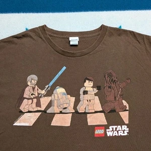 Lego x Star Wars Shirt Cartoon Sci-Fi Film The Beatles Abbey Road Parodie 2XL - Bild 1 von 5