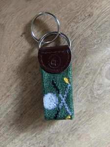 Needlepoint Schlüsselanhänger Golf - Bild 1 von 5