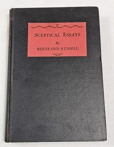 SKEPTICAL ESSAYS by Russell, Bertrand 1928 First American Edition - Picture 1 of 12