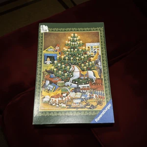 NEW Vintage Sealed Ravensburger Here Comes Christmas!" 500 Piece Puzzle - Picture 1 of 6