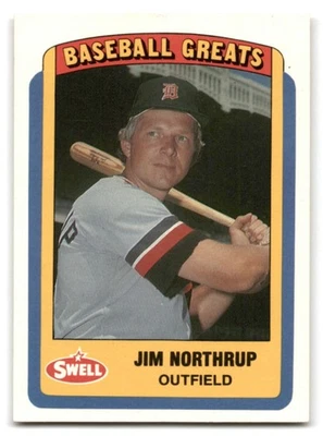 1990 Swell Baseball Greats #78 Jim Northrup | Detroit Tigers - Image 1 of 2