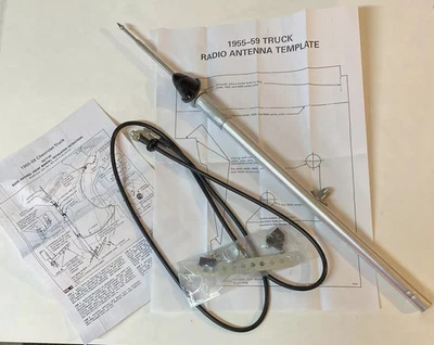 NEW RADIO ANTENNA CHEVROLET GMC TRUCK  1955 1956 1957 Cameo Suburban Pickup 58 9 - Image 1 of 4