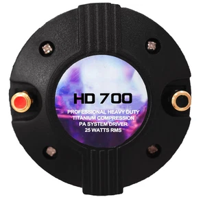 MR DJ HD700 - 700W PRO PA DJ Hochfrequenz Titan Kompression Horn Treiber - Bild 1 von 6