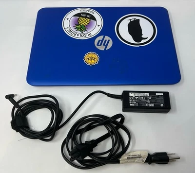 HP Stream Notebook PC 13-c030nr 13" Intel Celeron Windows 10 With Charger - Image 1 of 4