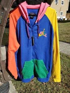 Vintage Nike Air Jordan Unite Jumpman • Color-Block • Full Zip Hoodie • Gr. 2XL - Bild 1 von 7