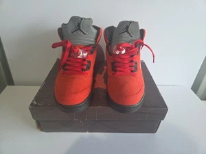 DD0587 600 Jordan 5 Raging Bull Red (2021) 8.5 (1A) - Picture 1 of 22