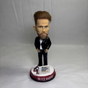 2018 Bryce Harper "Real Hair" Grasa Bobblehead Washington Potomac Nationals - Imagen 1 de 6